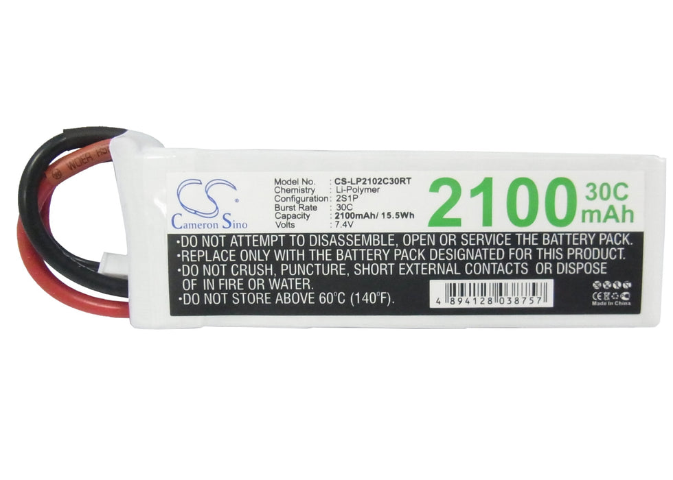 RC CS-LP2102C30RT 2100mAh Plane Replacement Battery-5