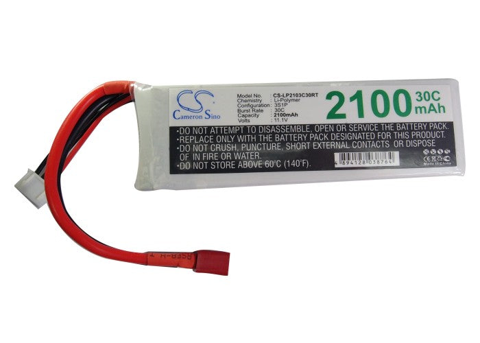 RC CS-LP2103C30RT 2100mAh Helicopter Replacement Battery-5