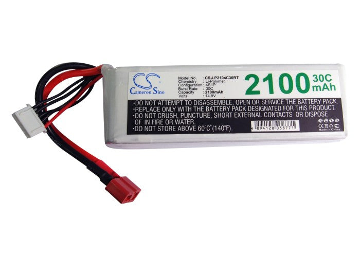 RC CS-LP2104C30RT 2100mAh Plane Replacement Battery-5