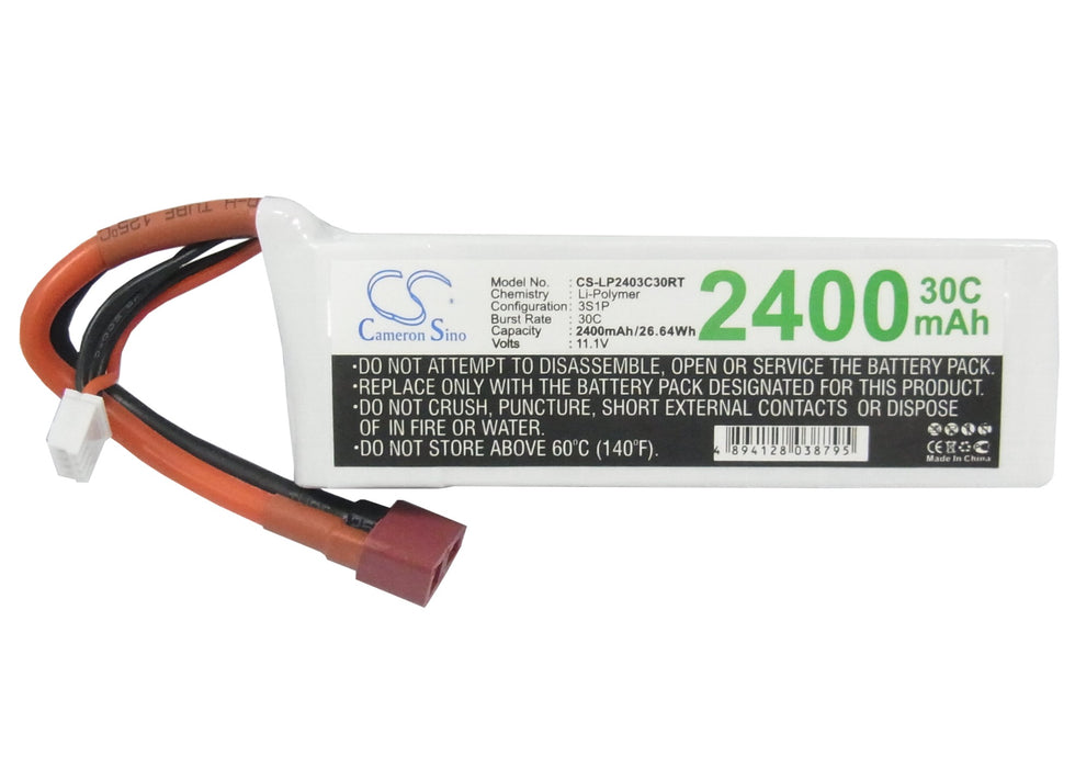 RC CS-LP2403C30RT 2400mAh Train Replacement Battery-5