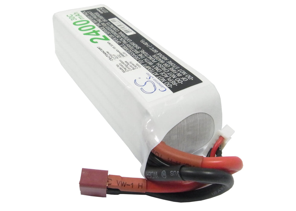 RC CS-LP2404C30RT 2400mAh Helicopter Replacement Battery-2