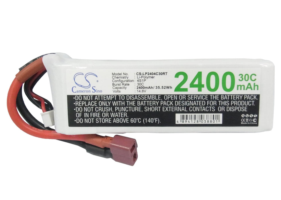 RC CS-LP2404C30RT 2400mAh Plane Replacement Battery-5