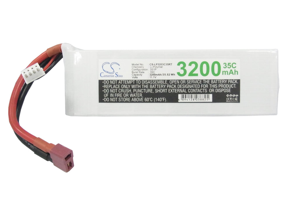 RC CS-LP3203C35RT 3200mAh Train Replacement Battery-5