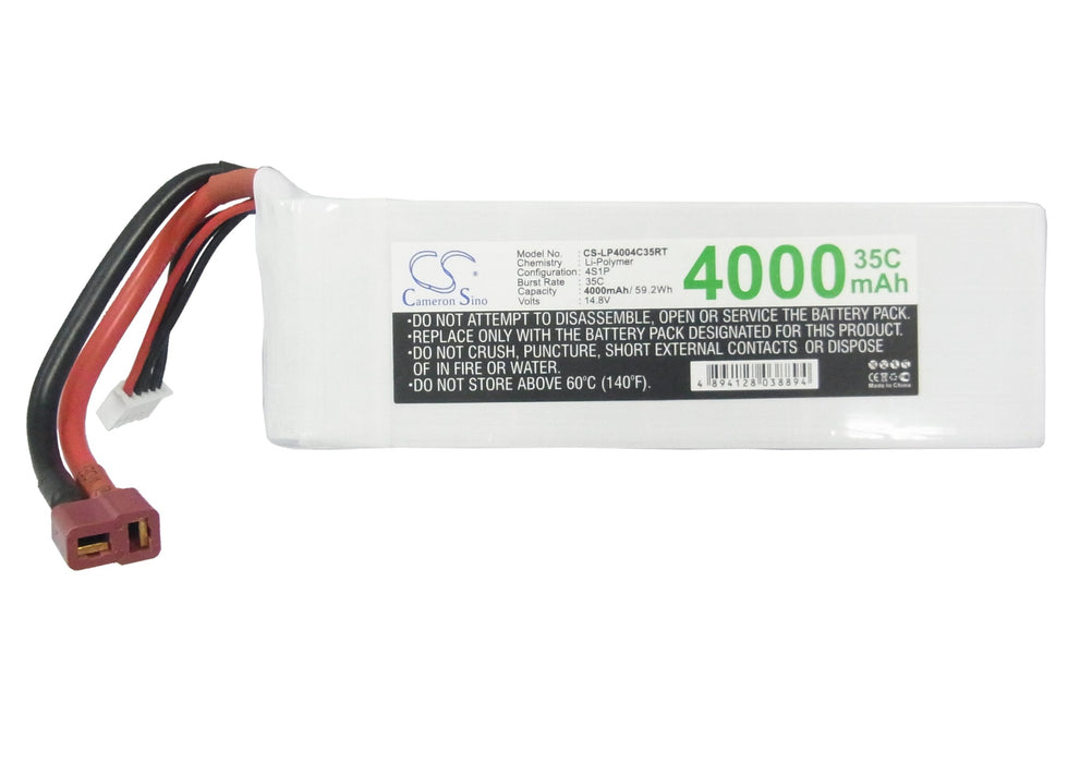 RC CS-LP4004C35RT 4000mAh Car Replacement Battery-5