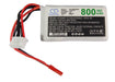 RC CS-LP8003C30RT 800mAh Train Replacement Battery-5