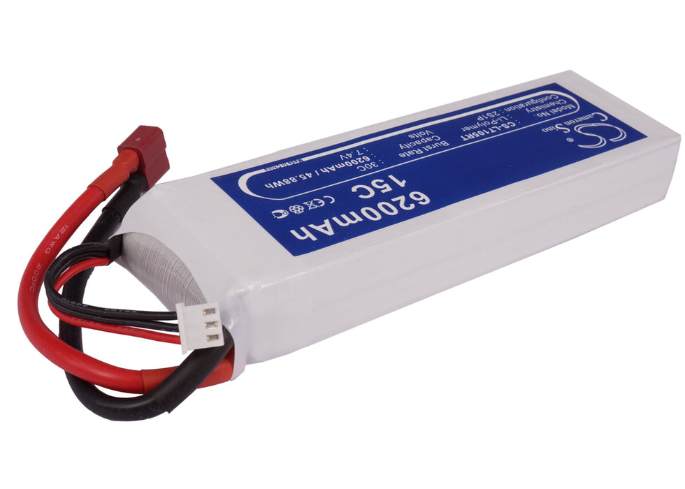 RC CS-LT105RT 6200mAh FPV Replacement Battery-2