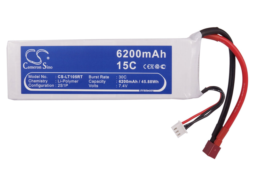 RC CS-LT105RT 6200mAh Tank Replacement Battery-5