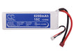 RC CS-LT105RT 6200mAh Train Replacement Battery-5