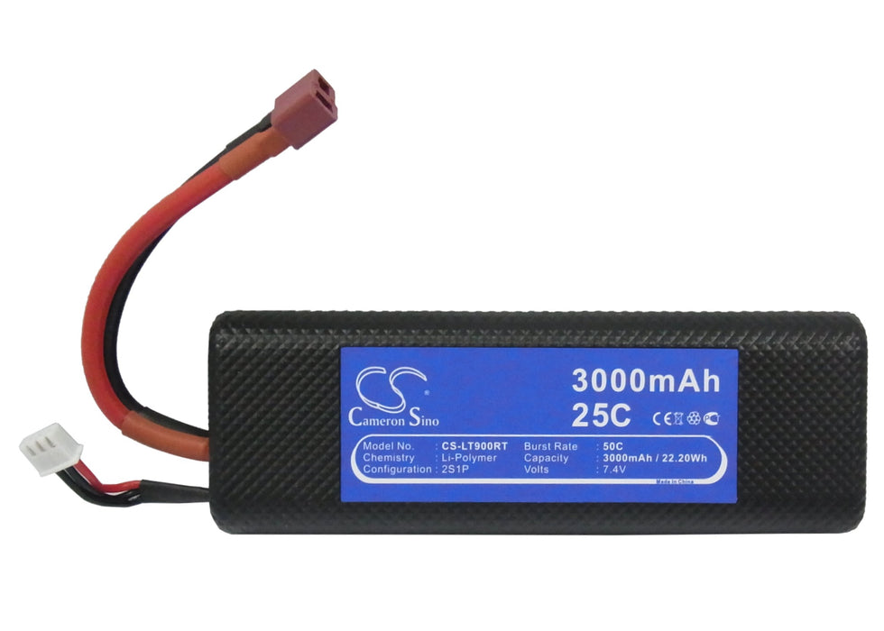 RC CS-LT900RT 3000mAh Car Replacement Battery-4