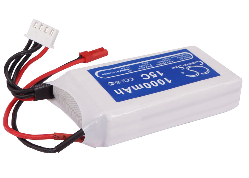 RC CS-LT926RT 1000mAh Tank Replacement Battery-2