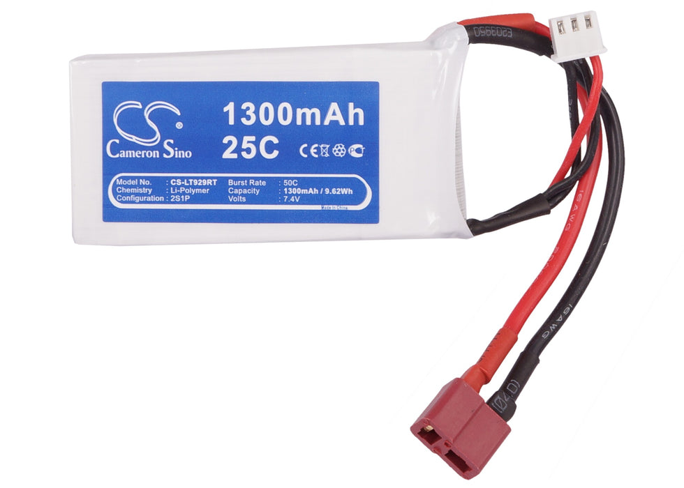 RC CS-LT929RT 1300mAh Tank Replacement Battery-5