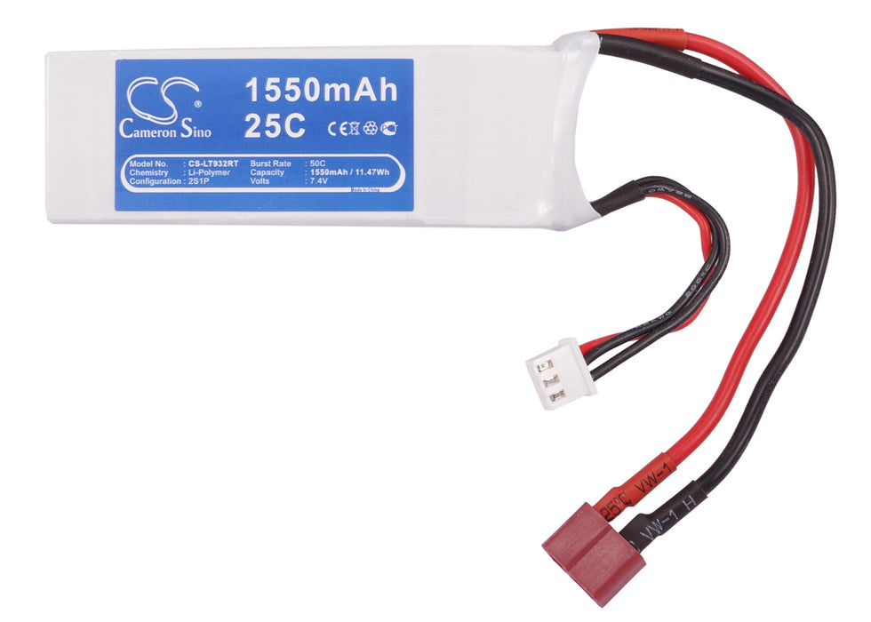 RC CS-LT932RT 1550mAh Car Replacement Battery-5