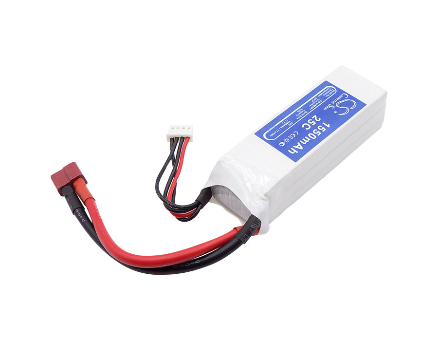 RC CS-LT933RT 1550mAh Train Replacement Battery-2