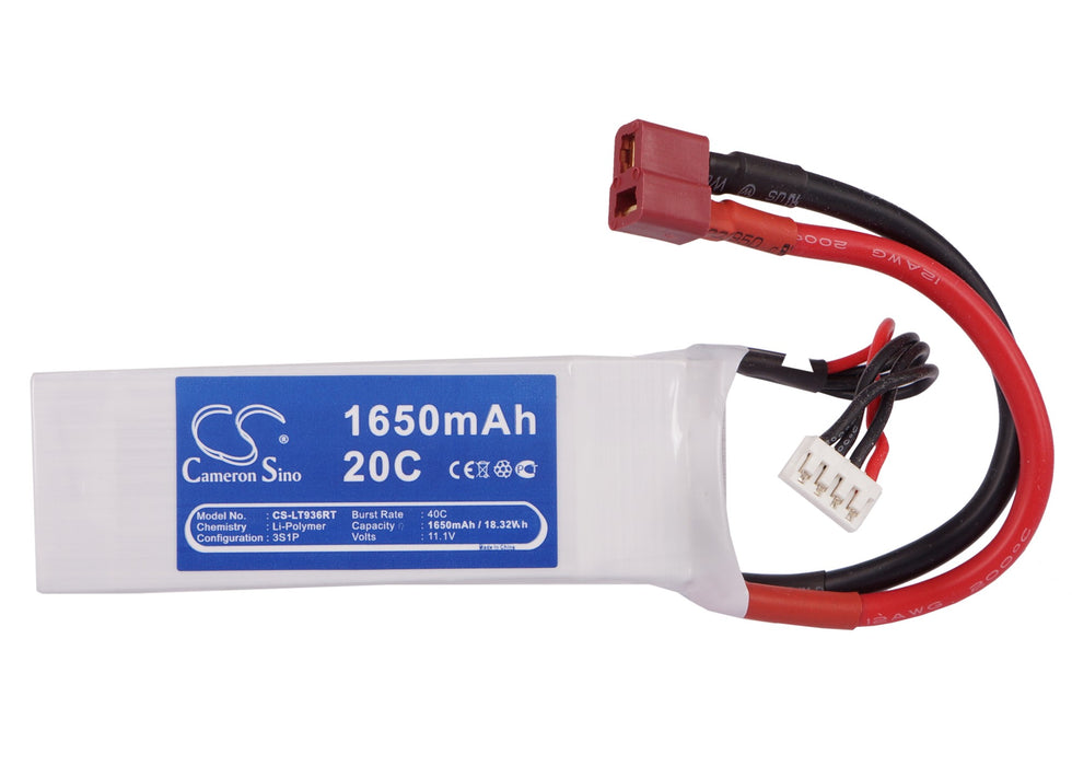 RC CS-LT936RT 1650mAh Train Replacement Battery-5