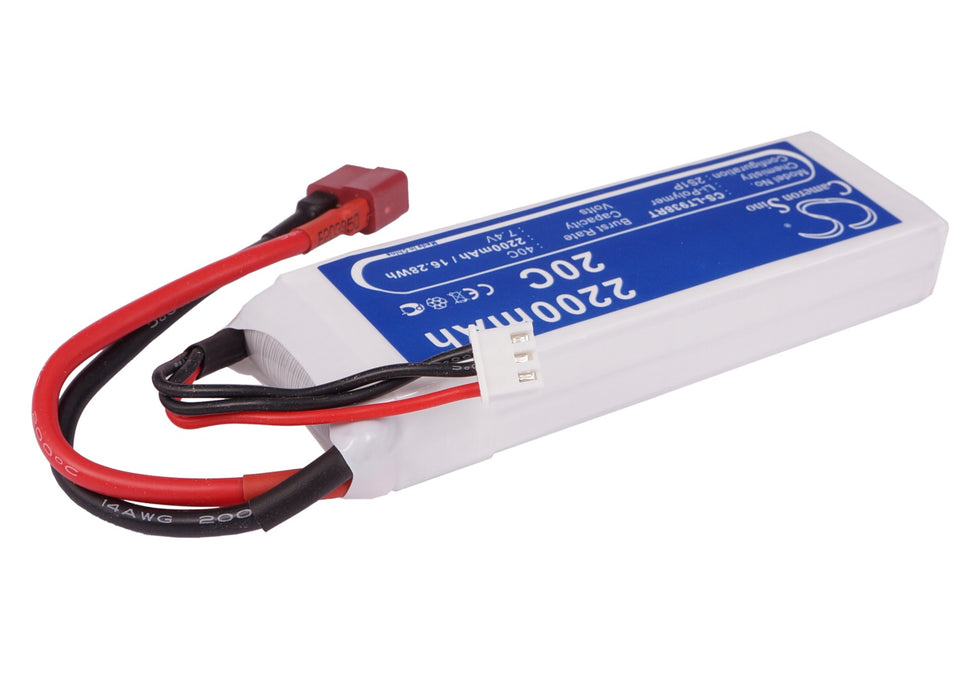 RC CS-LT938RT 2200mAh Tank Replacement Battery-2