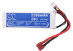 RC CS-LT938RT 2200mAh Tank Replacement Battery-5