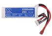 RC CS-LT941RT 2200mAh Train Replacement Battery-5