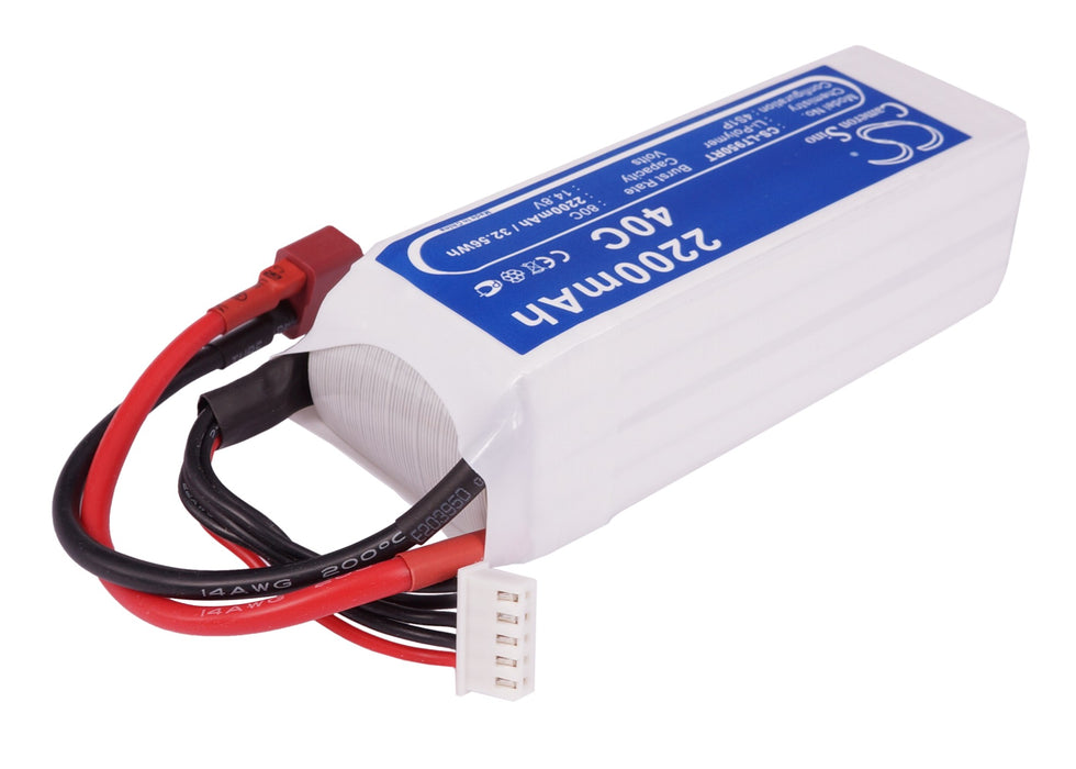 RC CS-LT950RT 2200mAh Tank Replacement Battery-2