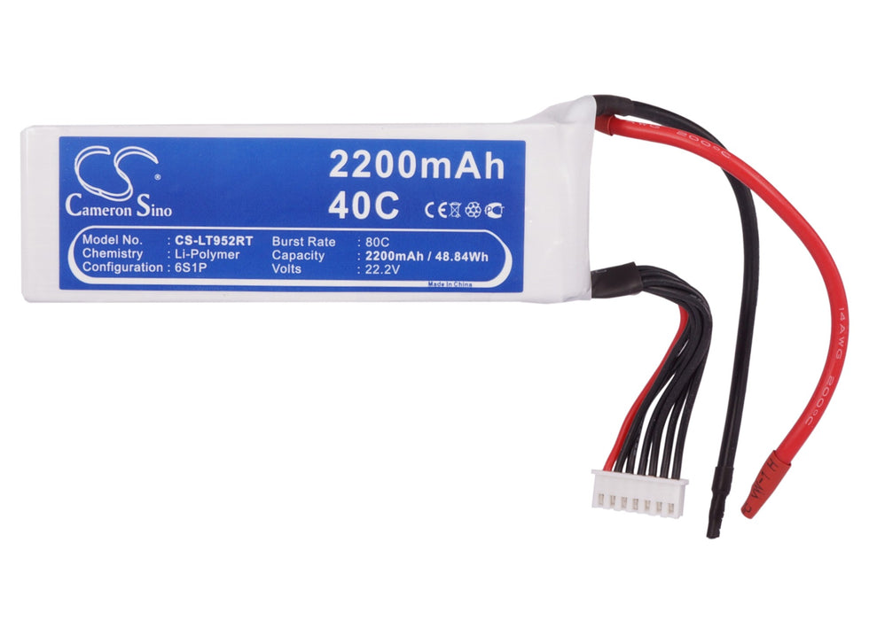 RC CS-LT952RT 2200mAh Plane Replacement Battery-5