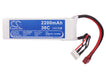 RC CS-LT956RT 2200mAh Tank Replacement Battery-5