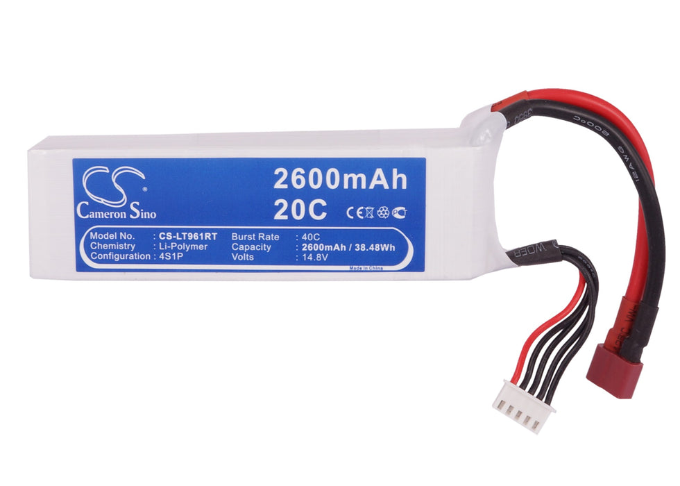 RC CS-LT961RT 2600mAh Plane Replacement Battery-5