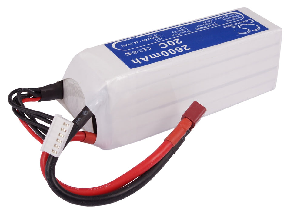 RC CS-LT962RT 2600mAh Plane Replacement Battery-2