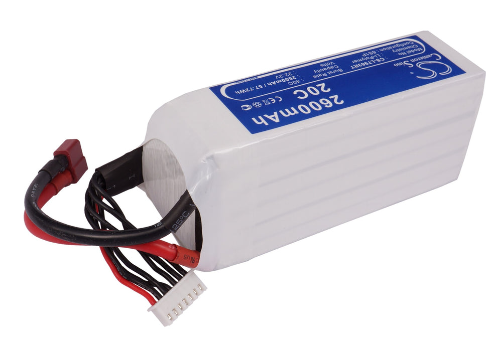 RC CS-LT963RT 2600mAh Tank Replacement Battery-2