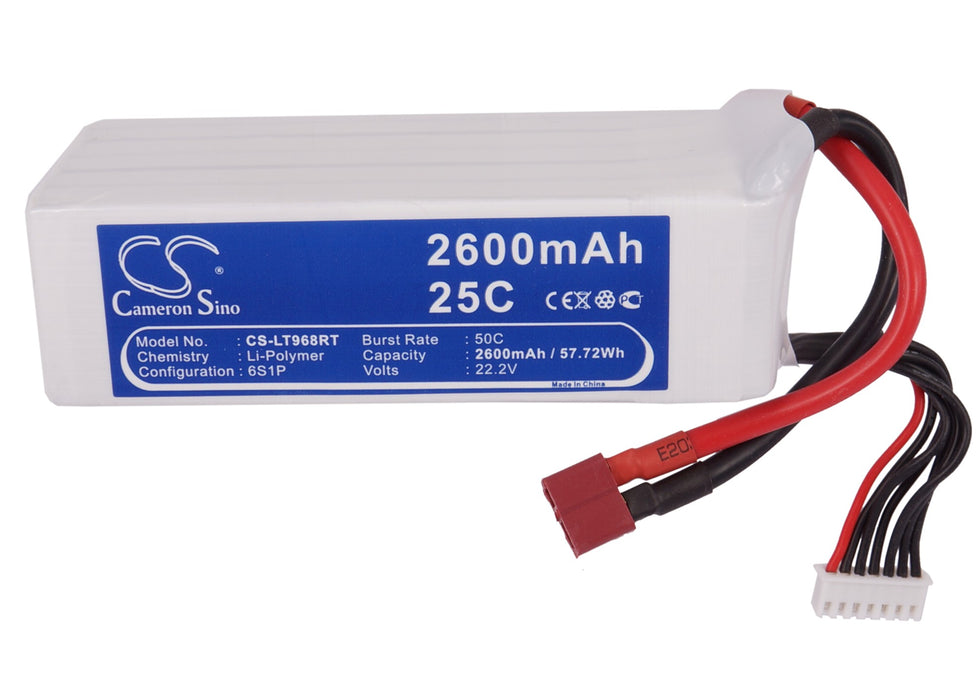 RC CS-LT968RT 2600mAh Plane Replacement Battery-5