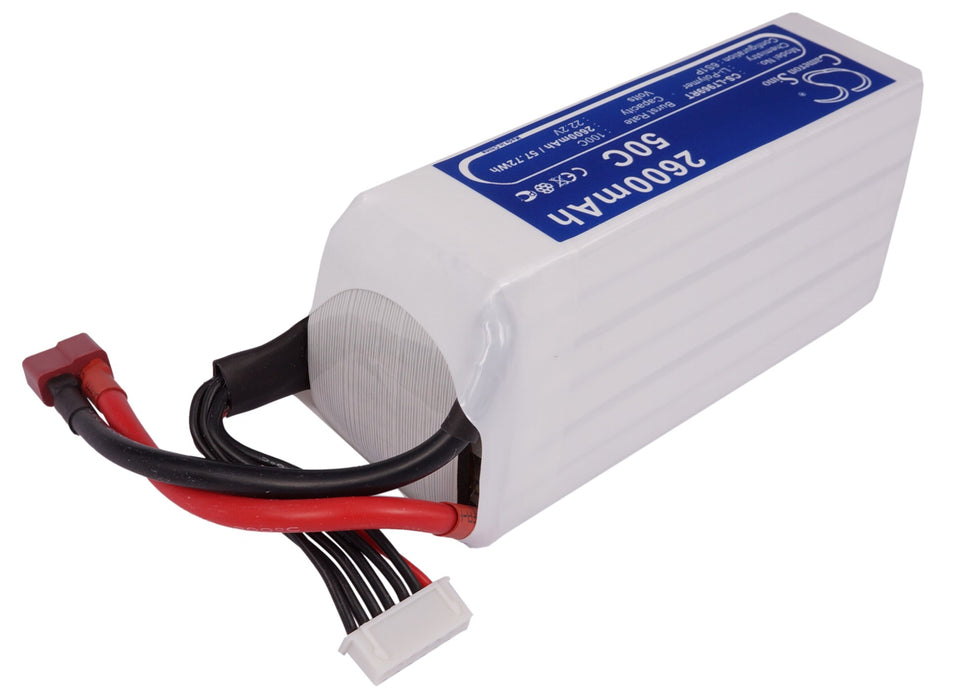 RC CS-LT969RT 2600mAh Tank Replacement Battery-2