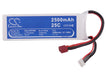 RC CS-LT973RT 2500mAh Train Replacement Battery-5