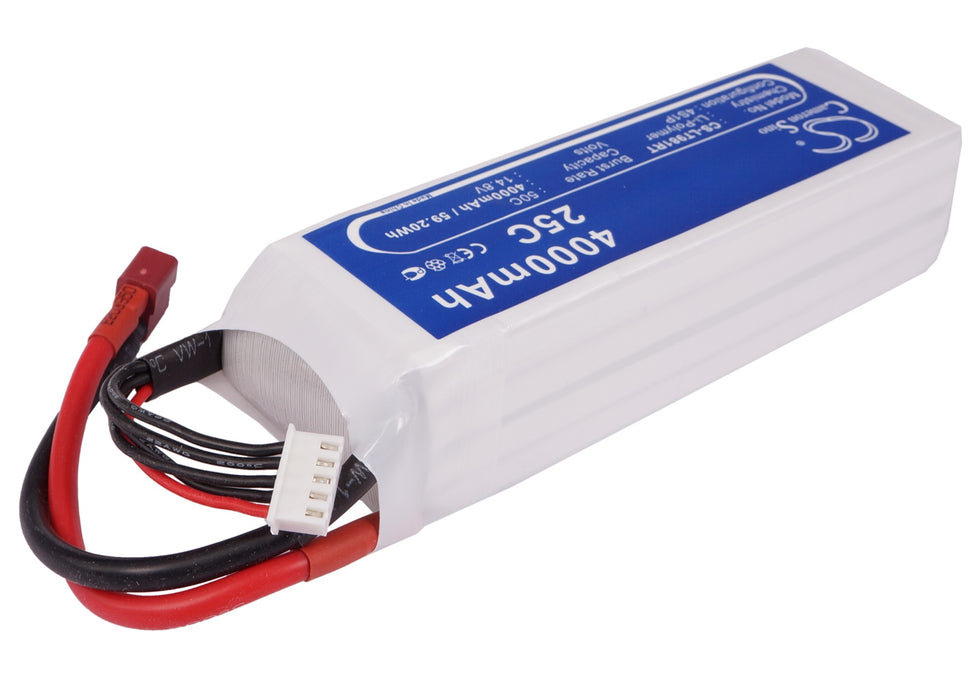 RC CS-LT981RT 4000mAh Train Replacement Battery-2