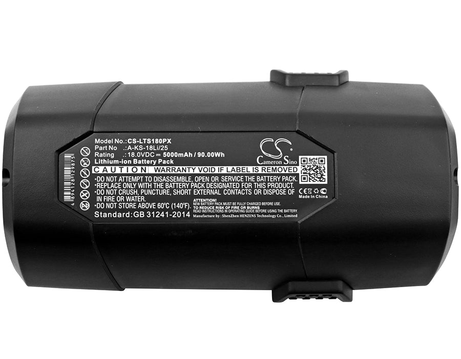 Lux-Tools A-KS-18Li 25 5000mAh Replacement Battery-5