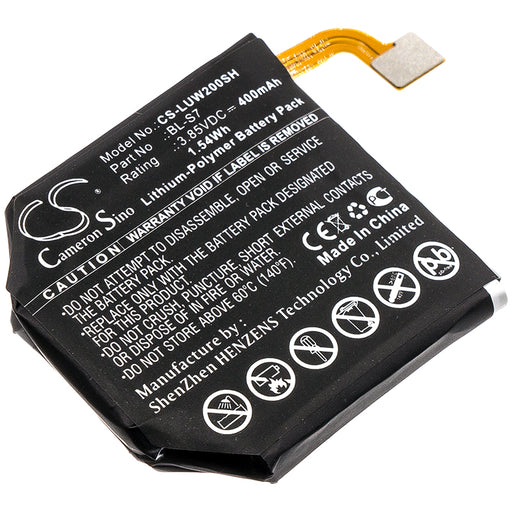 LG W200 W280 W280A Watch Urbane 2nd Edition LTE Replacement Battery-main