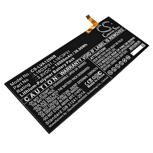 Lenovo YB-Q501F ZA1Y0061US Yoga A12 Replacement Battery-main