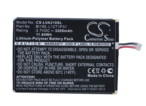 Lenovo A2 A2107 A2207 R6907 Replacement Battery-main