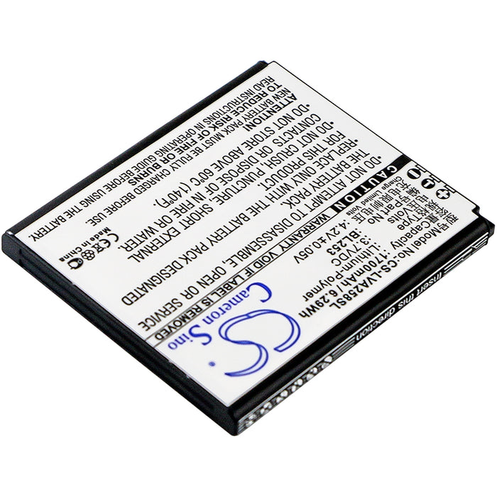Lenovo A2580 A2860 Mobile Phone Replacement Battery-2