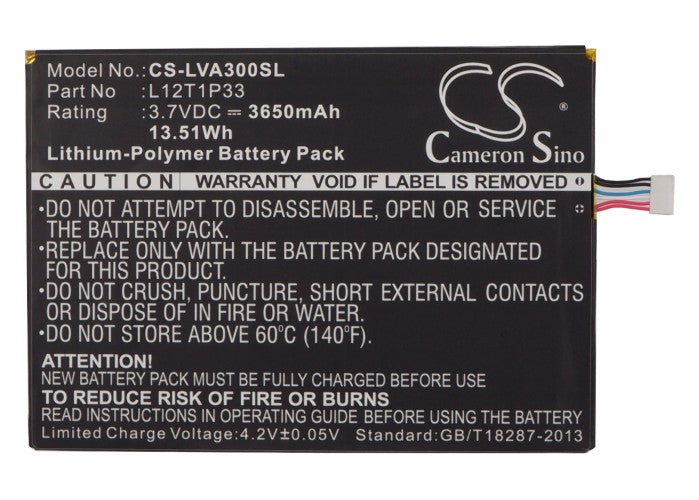 Lenovo Ideapad A1000L-F60041 Ideapad A1010 Ideapad A1010-T IdeaPad A3000 IdeaPad A3000-H IdeaPad A3300-T IdeaPad A5000 Idea Tablet Replacement Battery-5