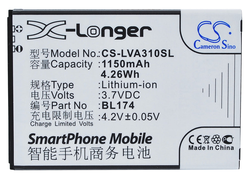 Lenovo A30t Mobile Phone Replacement Battery-5