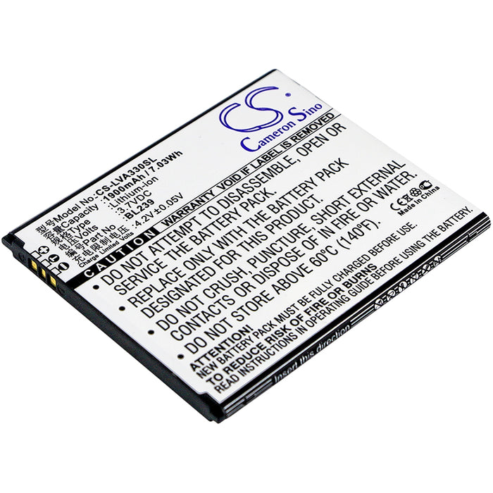 Lenovo A330E A3500 A3500-HV A399 Replacement Battery-main