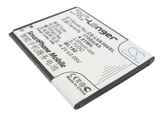 Lenovo A366T Replacement Battery-main