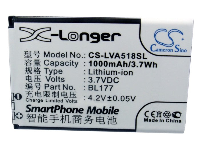 Lenovo A518 Mobile Phone Replacement Battery-5
