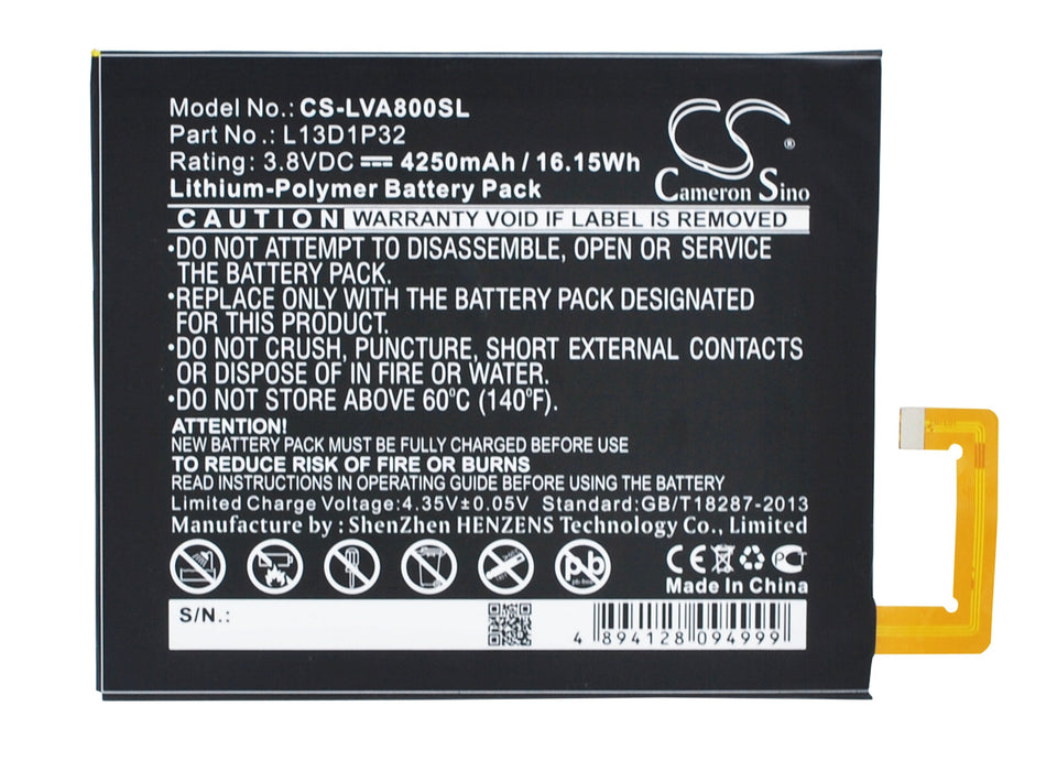 Lenovo IdeaPad A5500 IdeaPad A8 IdeaPad A8-50 TAB3 Replacement Battery-main