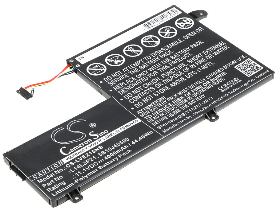 Lenovo 510S Edge 2 (2-1580) Edge 2 15 Edge 2 1580  Replacement Battery-main