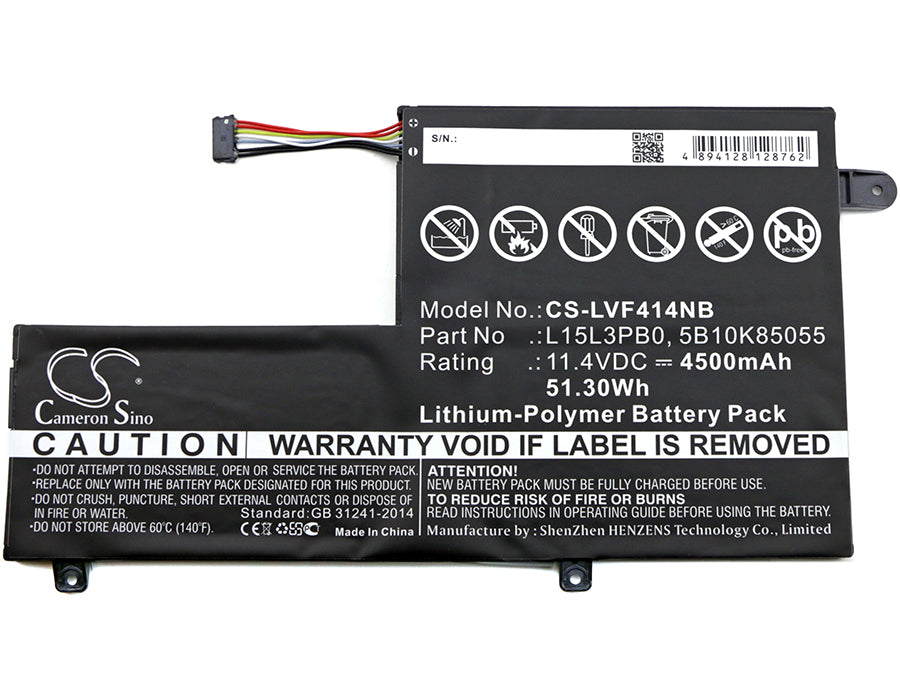 Lenovo 7000-14 80SA0002US chao7000-14 Flex 4 1470 Flex 4 1480 FLEX 4-1470 FLEX 4-1570 Flex 5 15 Flex 5-1570 81 Laptop and Notebook Replacement Battery-3