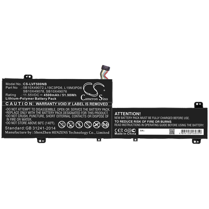 Lenovo Flex 5 14 AMD 81X20005US IdeaPad Flex 5 IdeaPad Flex 5 15 IdeaPad Flex 5 80XA000YUS IdeaPad Flex 5 80XA Laptop and Notebook Replacement Battery-3