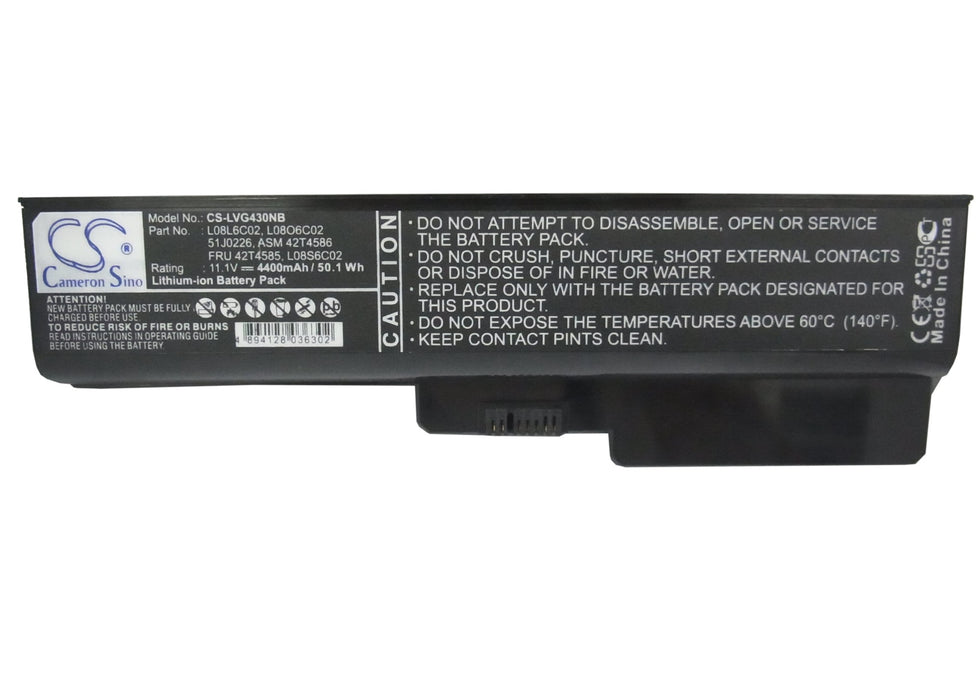 Lenovo 3000 B460 3000 B550 3000 G430 3000 G430 4152 3000 G430 4153 3000 G430A 3000 G430L 3000 G430LE 3000 G430 Laptop and Notebook Replacement Battery-5