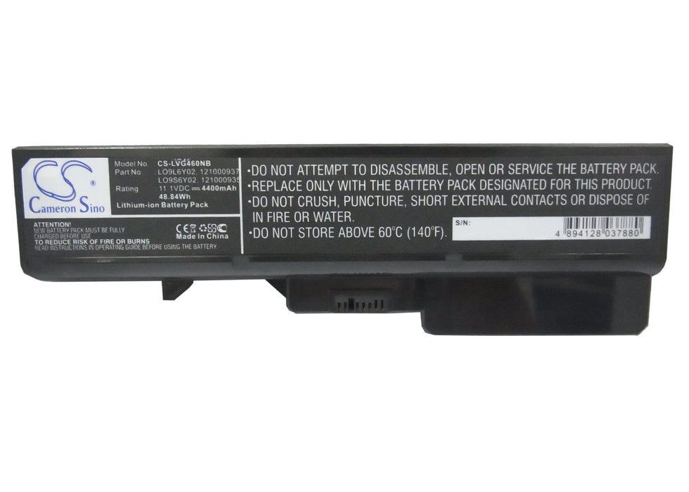 Lenovo IdeaPad B470 IdeaPad B470A IdeaPad B470G IdeaPad B570 IdeaPad B570A IdeaPad B570G IdeaPad G460  4400mAh Laptop and Notebook Replacement Battery-5