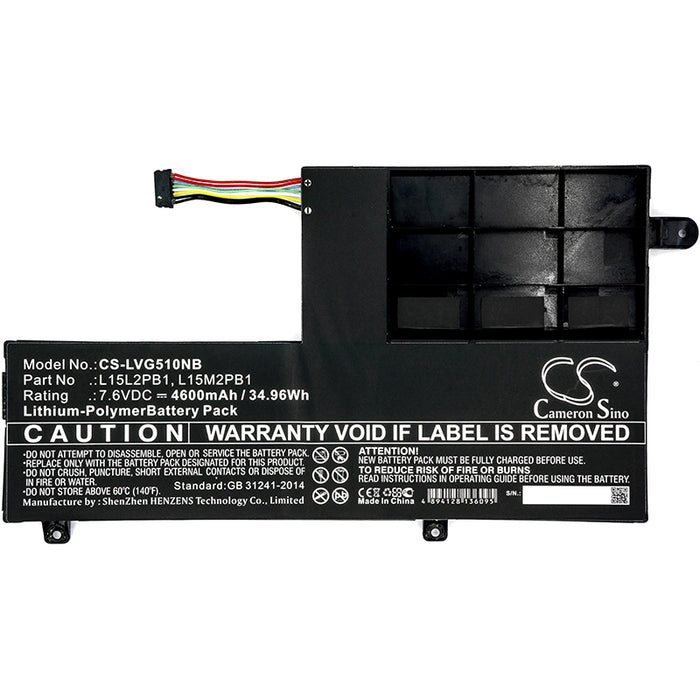 Lenovo Yoga 510 Yoga 510-14AST Yoga 510-14IKB YOGA 510-14IKB 80YM Yoga 510-14IKB-80VB004DGE YOGA 510-14IKB-80V Laptop and Notebook Replacement Battery-3