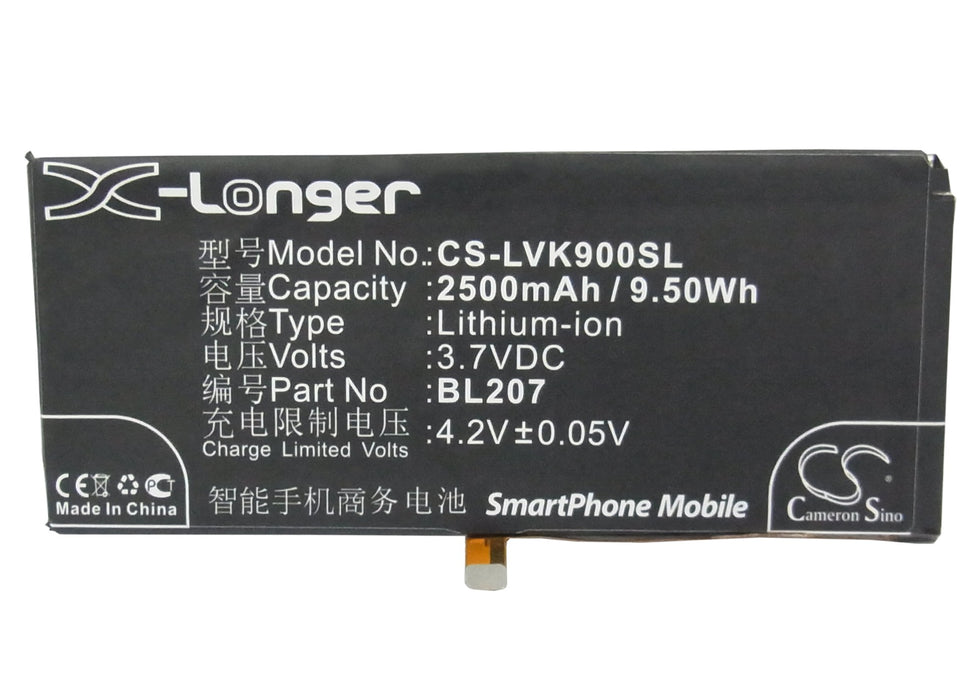 Lenovo K100 K900 Mobile Phone Replacement Battery-5