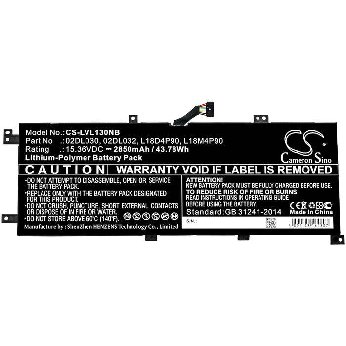 Lenovo ThinkPad L13 Gen 2-20VJS07V00 ThinkPad L13 Gen 2-20VJS0DX00 ThinkPad L13 Yoga 20R6 ThinkPad L13 Yoga Ge Laptop and Notebook Replacement Battery-3